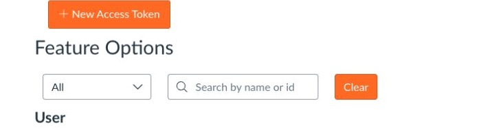 The New Access Token action in Mercer Canvas settings